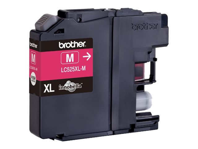 Brother LC 525XL-M Magenta 1300 sider Blæk