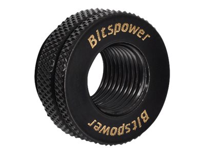 Bitspower BP-MBWP-C04 Flydende kølesystem kompressionsarmatur 1-pack Sort