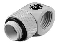 Bitspower Flydende kølesystems vinklet forlænger 1-pack Hvid