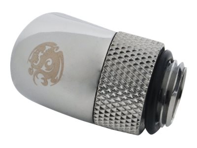 Bitspower BP-45R Flydende kølesystem roterende vinklet armatur 1-pack Sølv