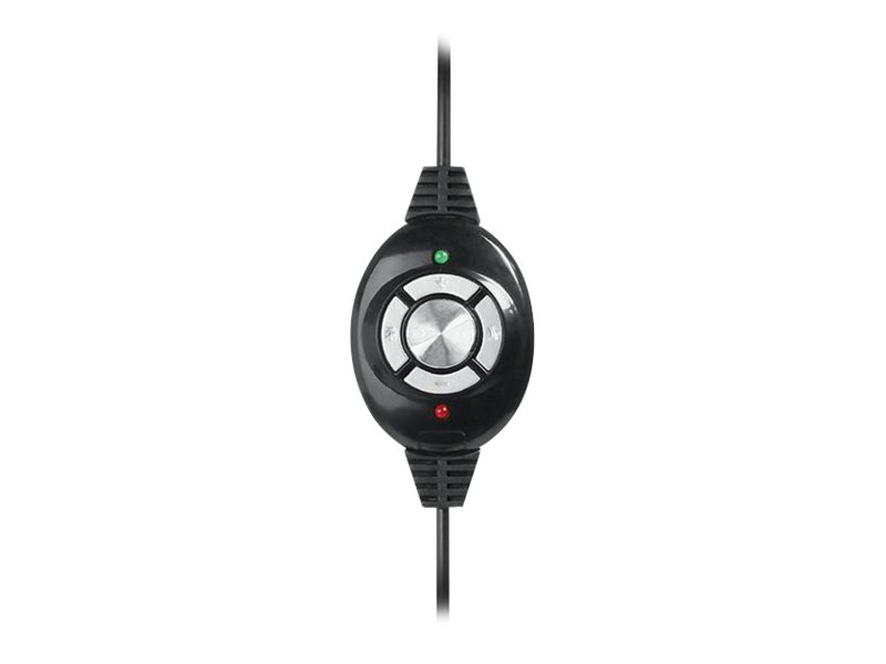 Media-Tech EPSILION MT3573 Kablet Høretelefoner Sort Hvid