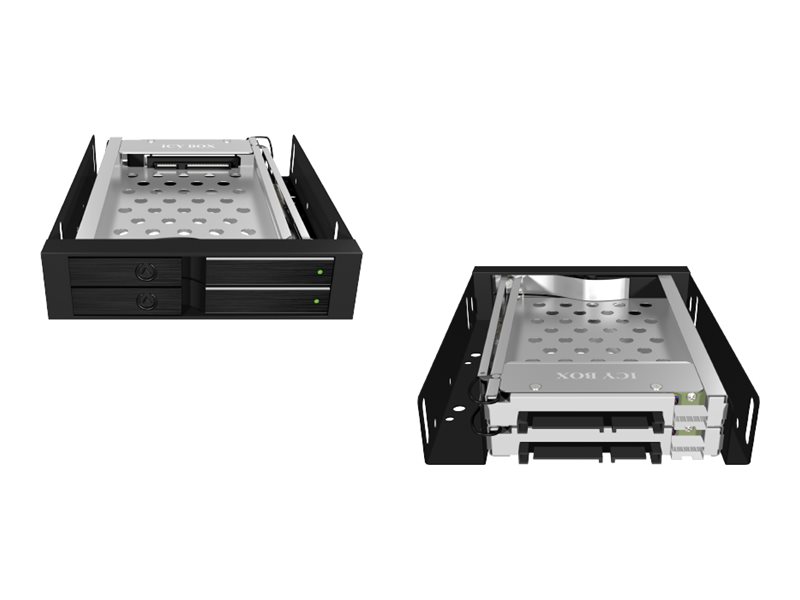 RaidSonic ICY BOX Hus til lagringsenhed 2.5 Sort