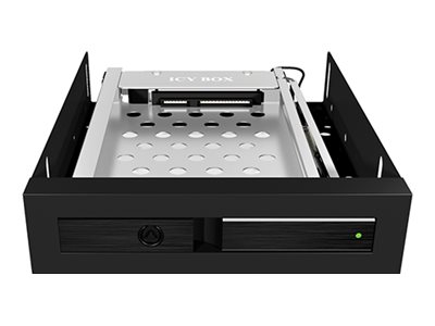 RaidSonic ICY BOX Lagrings mobil rack 2.5 Sort