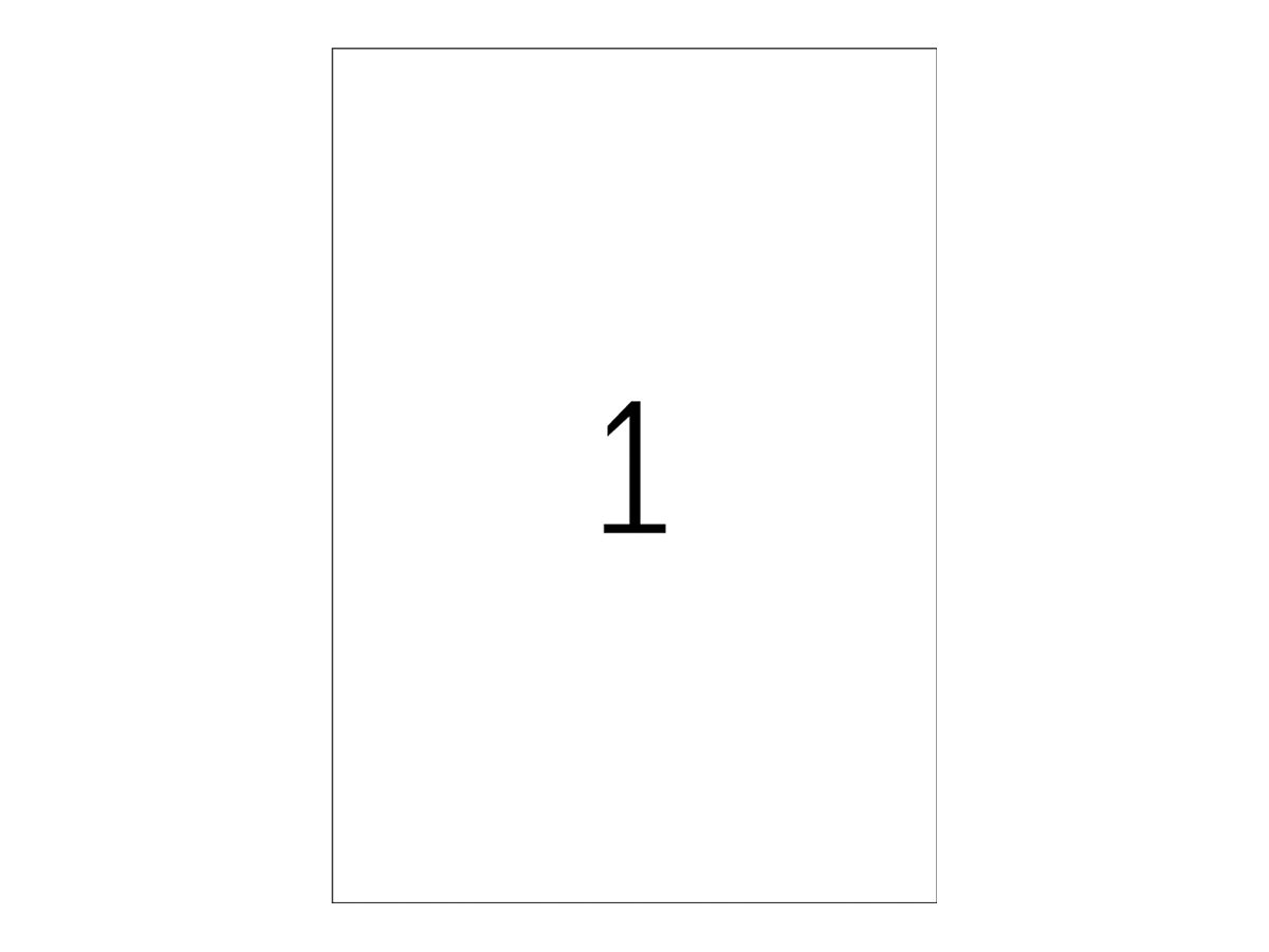 HERMA Special Etiketter A4 (210 x 297 mm) 20etikette(r)