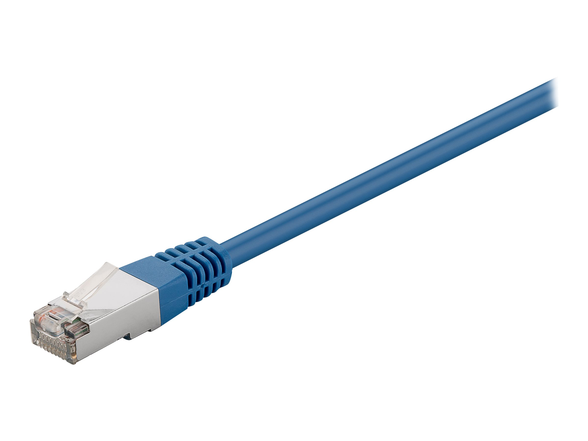 goobay CAT 5e Foldet uskærmet snoet par (F/UTP) 10m Patchkabel Blå