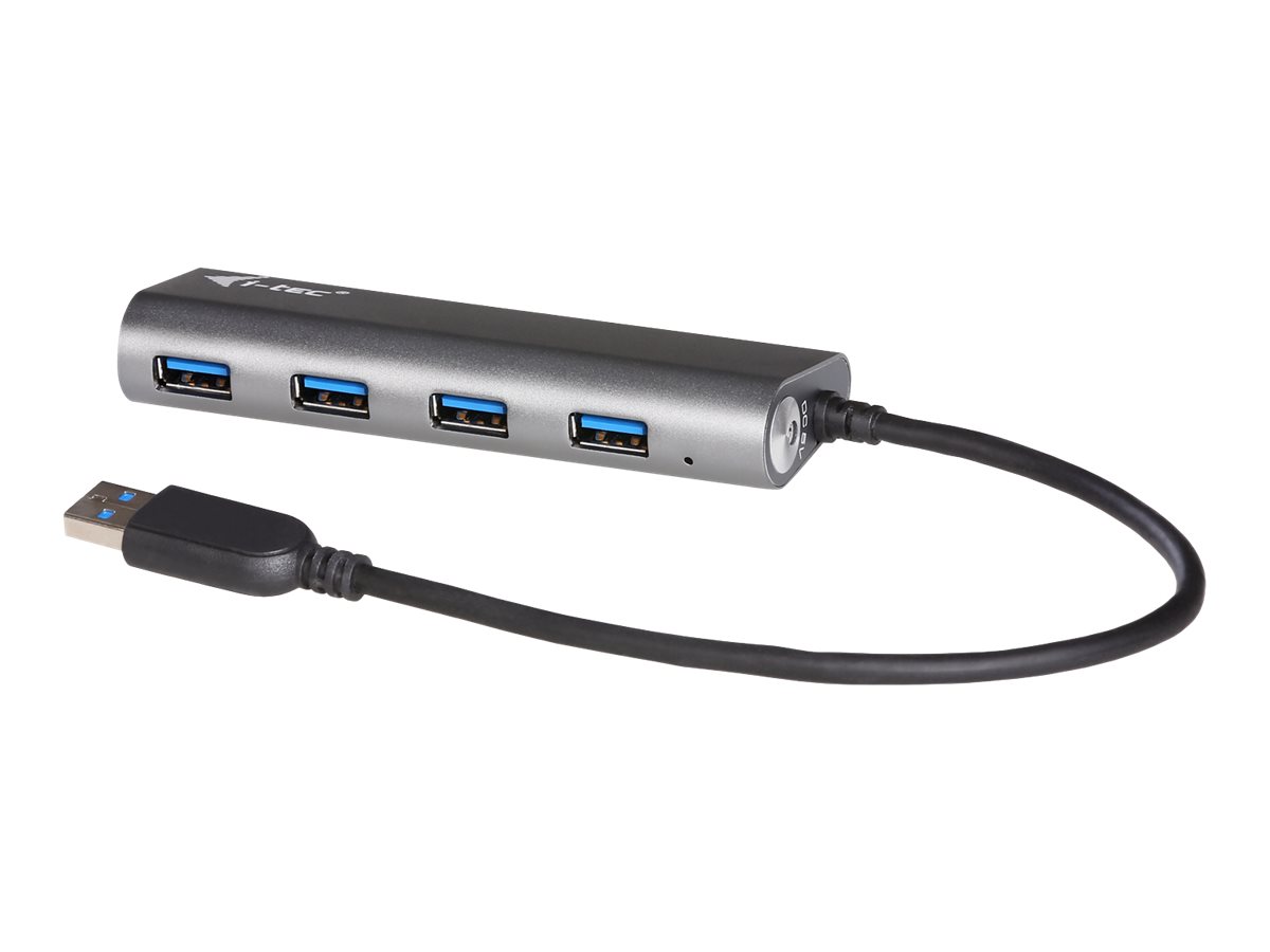 i-Tec USB 3.0 Metal Charging HUB Sølv