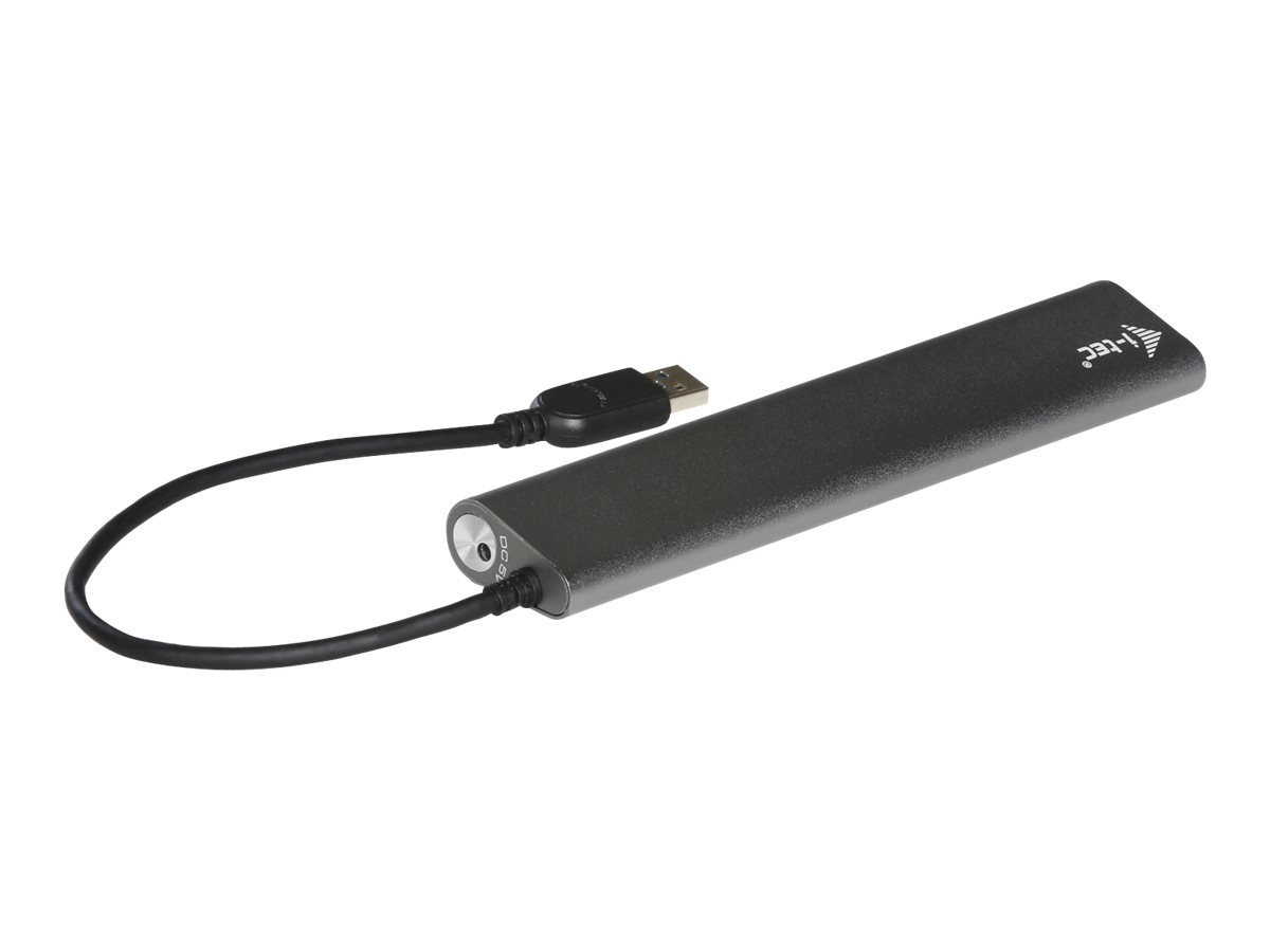 i-Tec USB 3.0 Metal Charging HUB Sølv