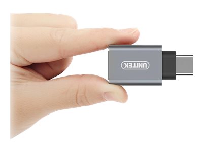 Unitek Y-A025CGY USB-C adapter Grå