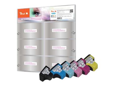 Peach Combi-Pack Sort Gul Cyan Magenta Lys magenta Lys cyan