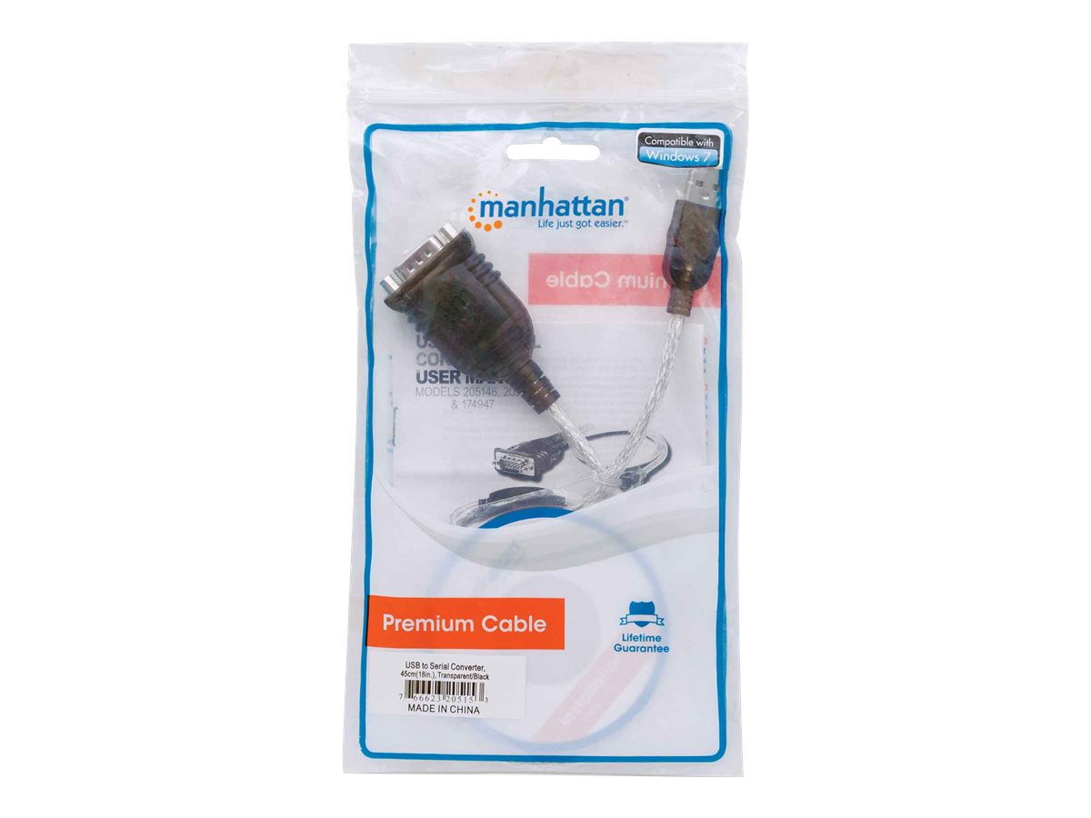 Manhattan Seriel adapter USB 115Kbps Kabling