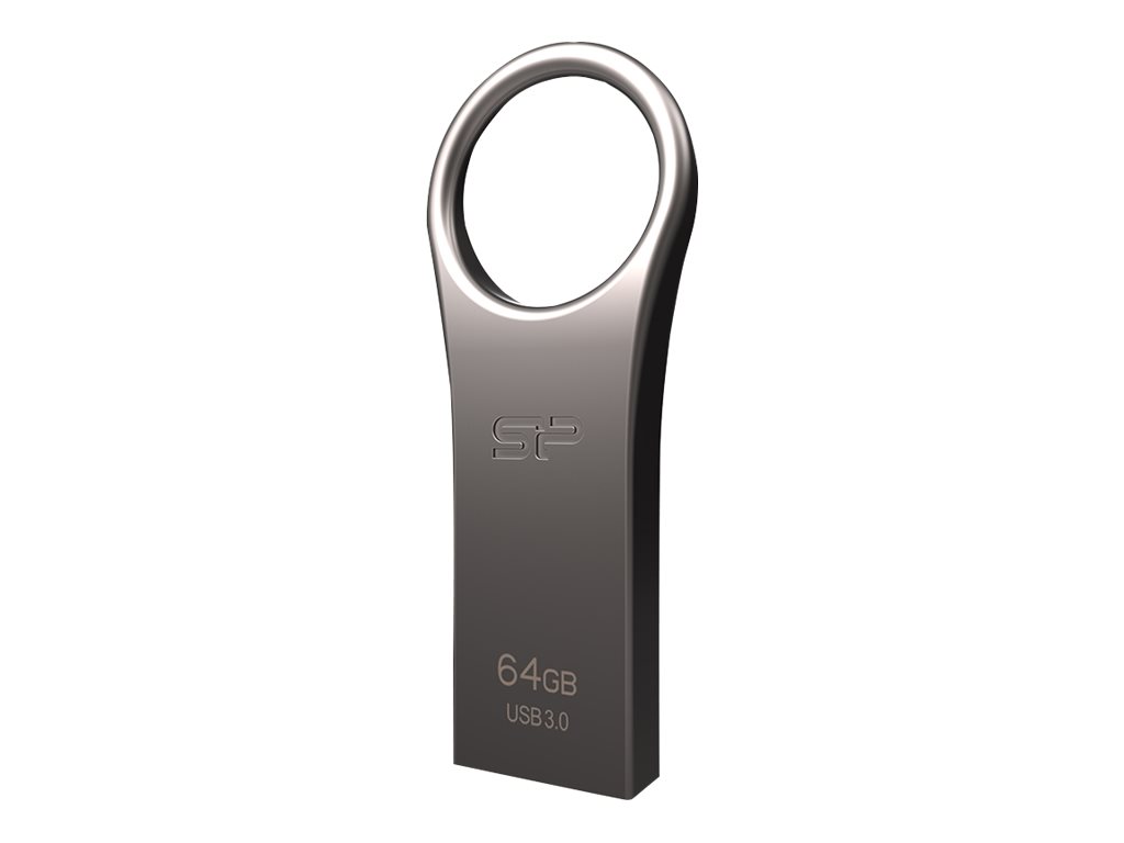 SILICON POWER Jewel J80 64GB USB 3.0 USB stick Sølv