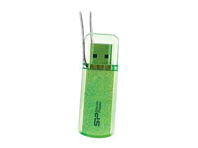 SILICON POWER Helios 101 8GB USB 2.0 USB stick Grøn