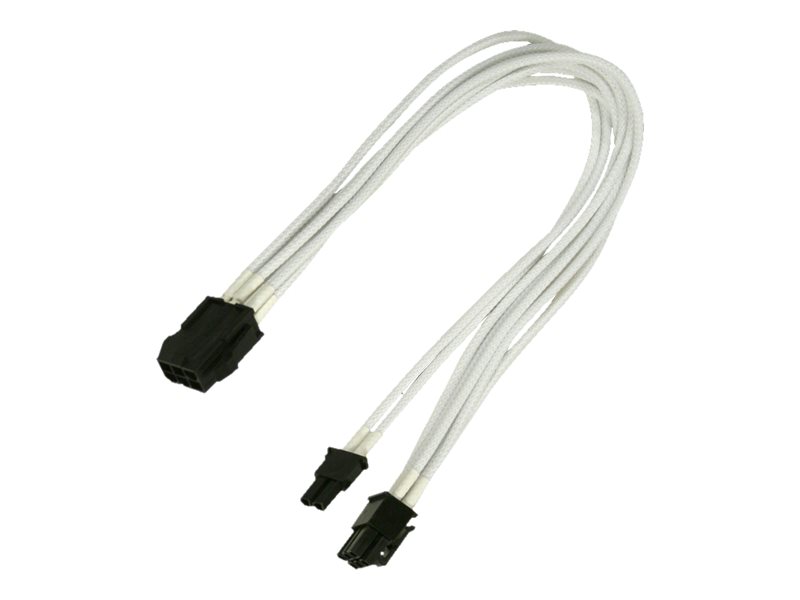 Nanoxia Strømforsyningsadapter 30cm Hvid