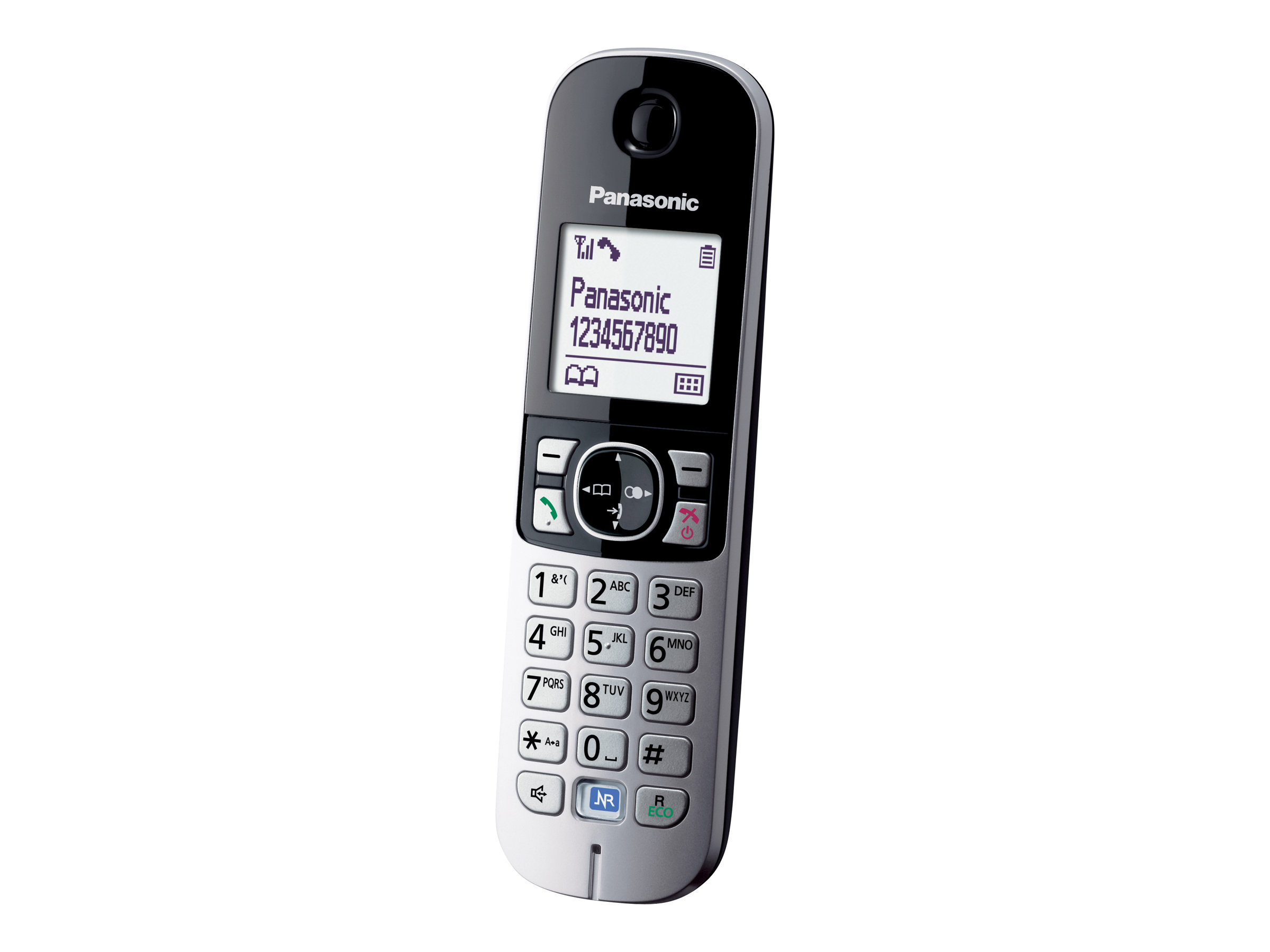 Panasonic KX-TG6811 Trådløs telefon Ingen nummervisning Sort