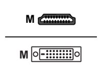 Sharkoon Videoadapterkabel 3m Sort
