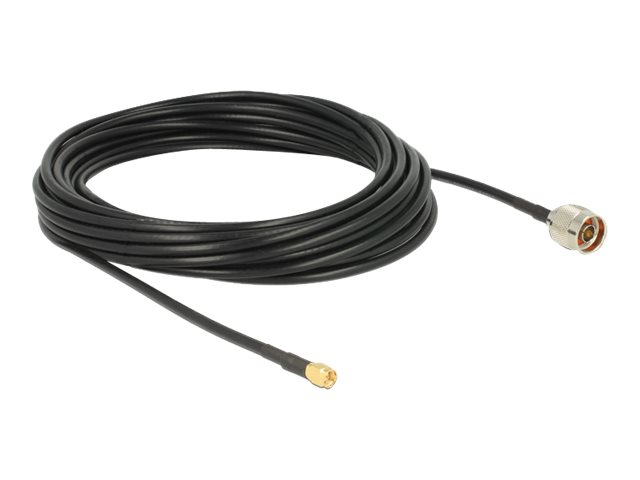 DeLOCK Antennekabel 10m Sort Sort