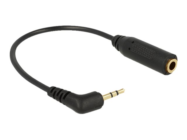 Delock Lyd adapter 17cm Sort