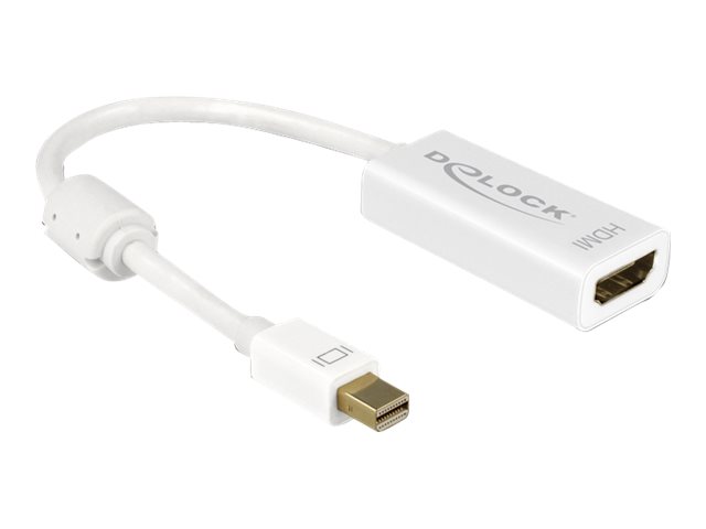 Delock 4K Passive Videoadapter 20cm Hvid