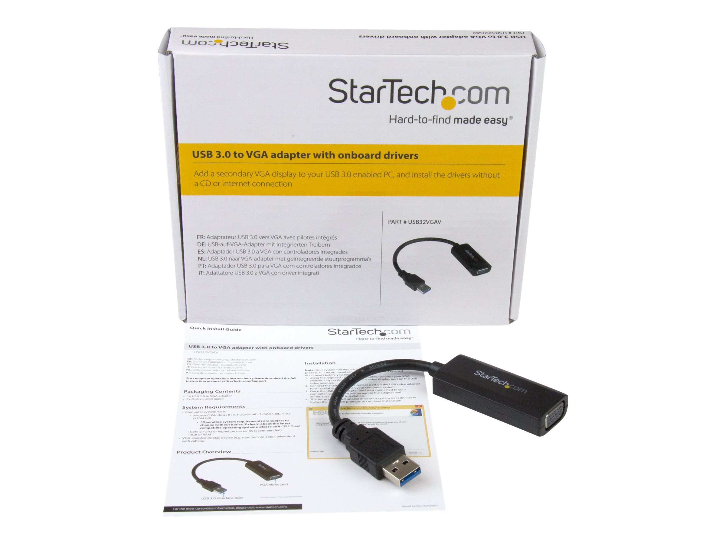 USB 3.o to VGA video adapter - 1920x1200
