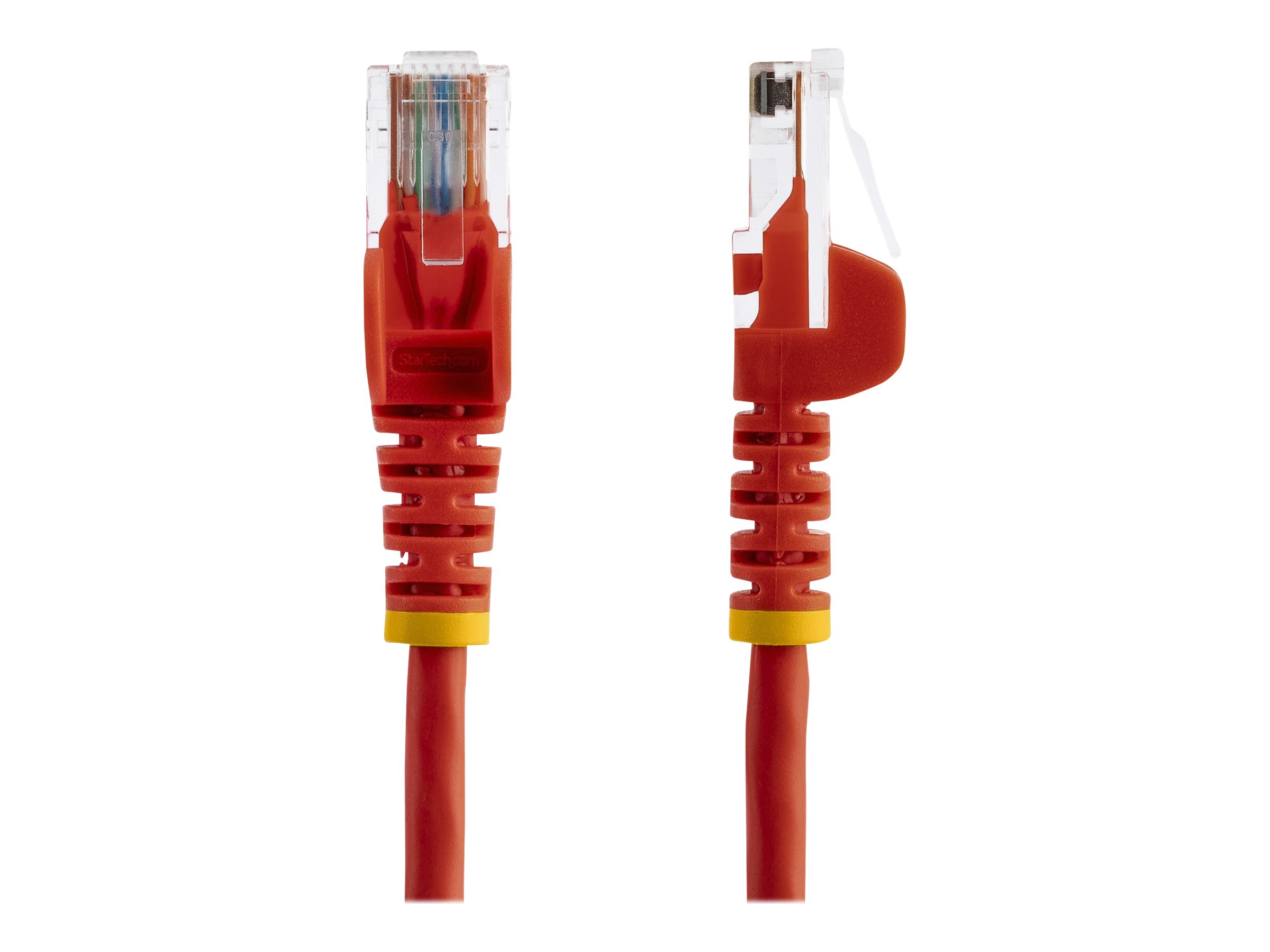 StarTech.com 1m Red Cat5e / Cat 5 Snagless Patch Cable CAT 5e Ikke afskærmet parsnoet (UTP) 1m Patchkabel Rød