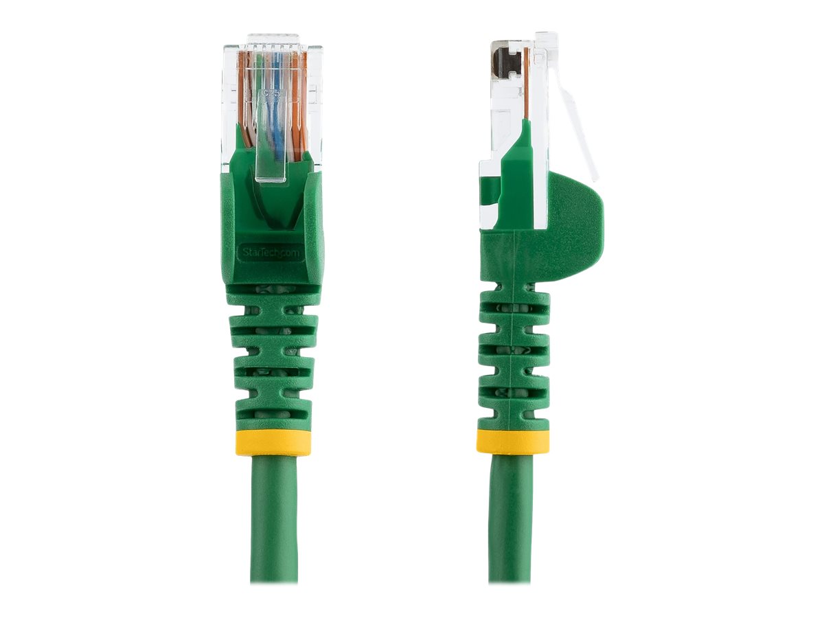 StarTech.com 1m Green Cat5e / Cat 5 Snagless Patch Cable CAT 5e Ikke afskærmet parsnoet (UTP) 1m Patchkabel Grøn