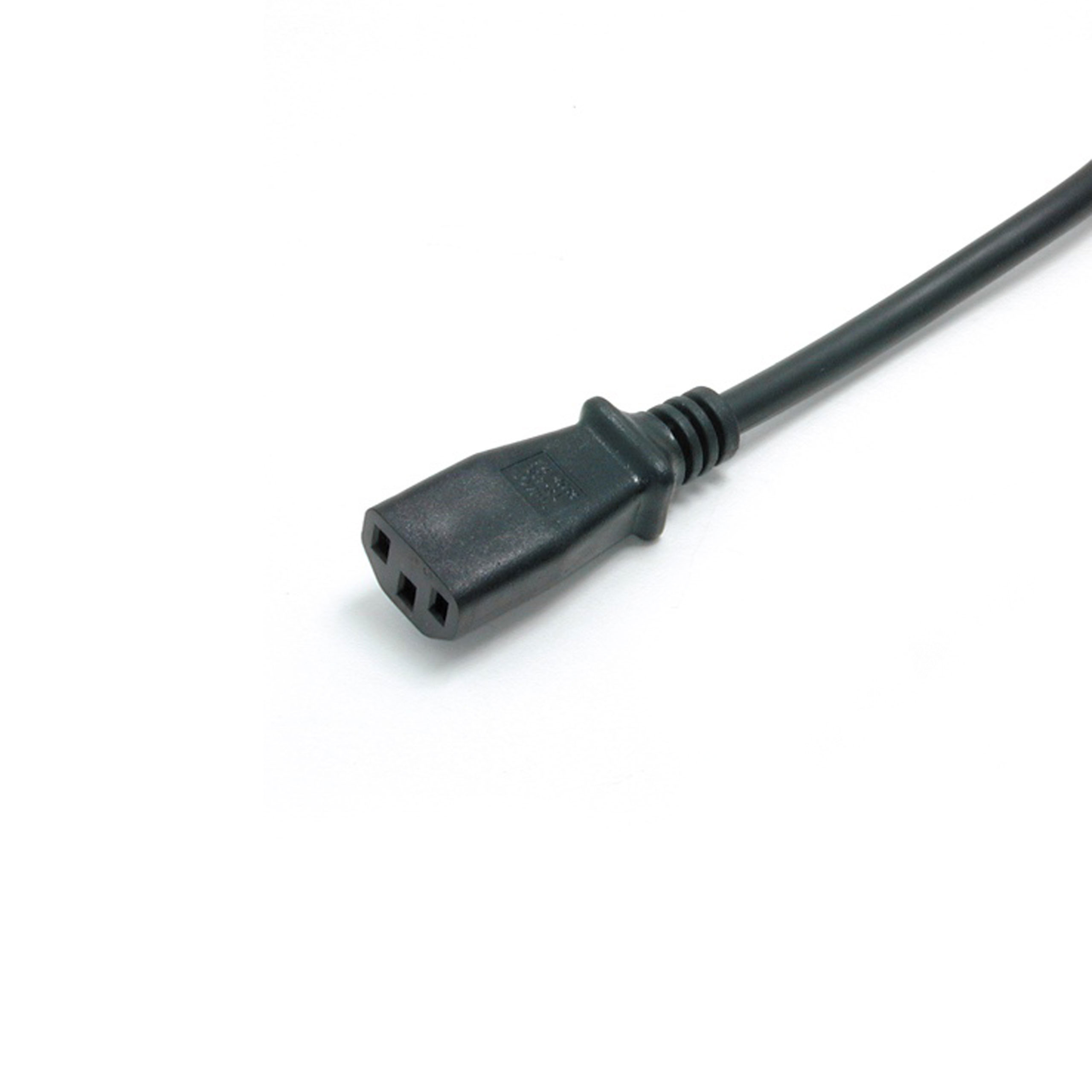 StarTech.com 2m (6ft) Computer Power Cord, 18AWG, EU Schuko to C13 Power Cord, 10A 250V, Black Replacement AC Cord, TV/Monitor Power Cable, Schuko CEE 7/7 to IEC 60320 C13 Power Cord - PC Power Supply Cable Strømkabel 1.8m Sort
