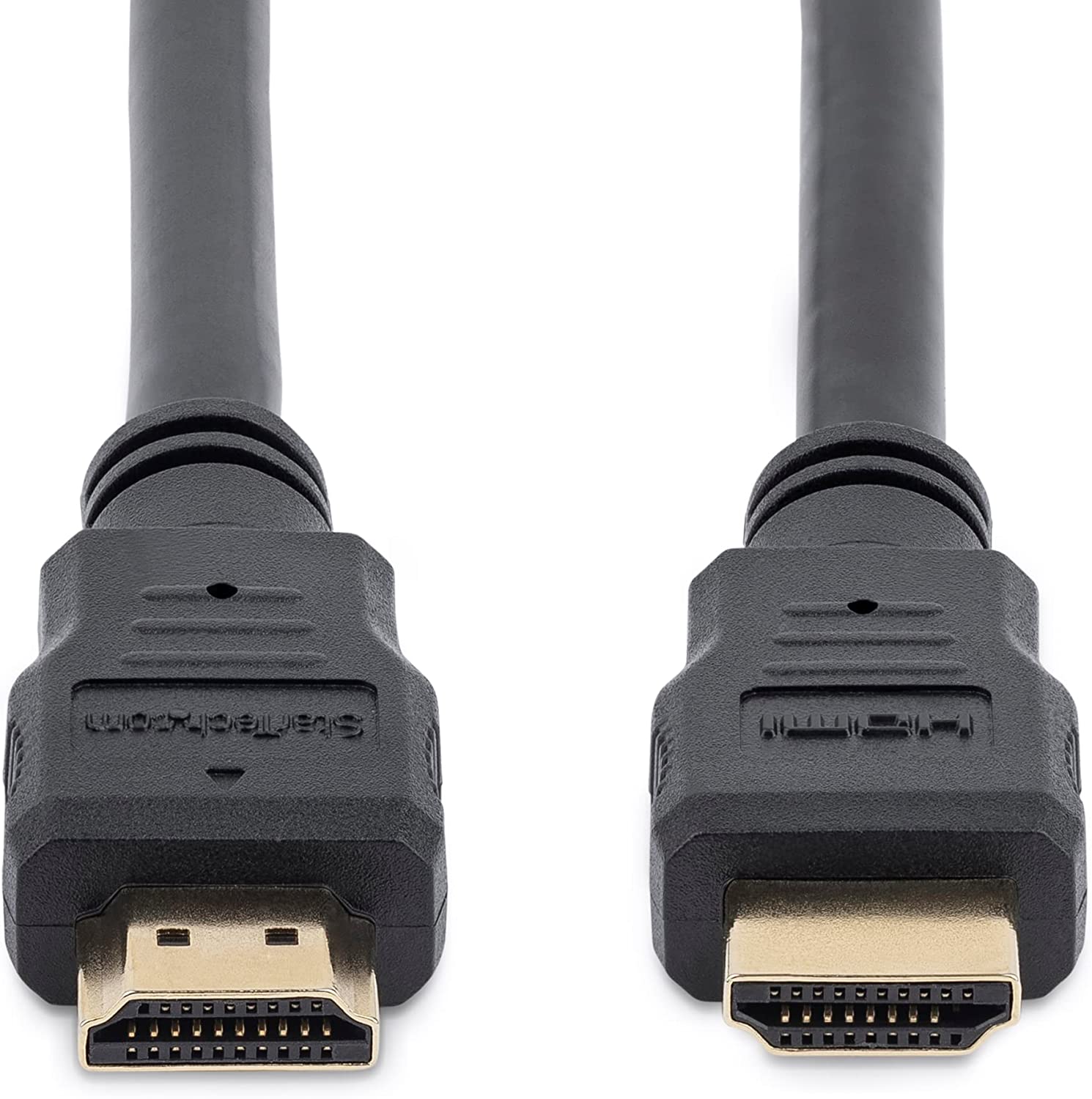 StarTech.com 1m High Speed HDMI Cable - Ultra HD 4k x 2k HDMI Cable - HDMI to HDMI M/M - 1 meter HDMI 1.4 Cable - Audio/Video Gold-Plated (HDMM1M) HDMI-kabel 1m Sort