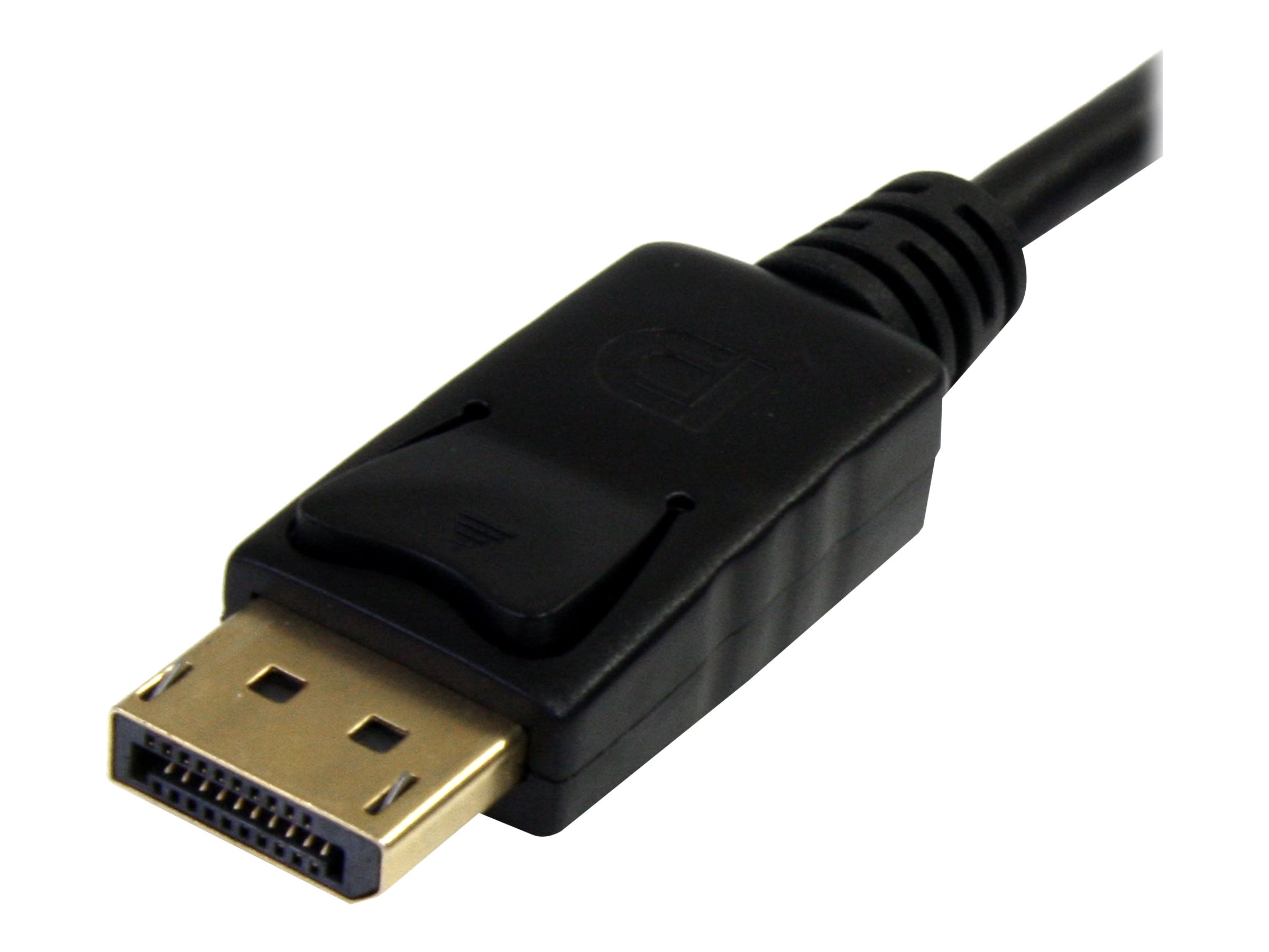 StarTech.com 1m Mini DisplayPort to DisplayPort 1.2 Cable DisplayPort 4k DisplayPort kabel 1m Sort