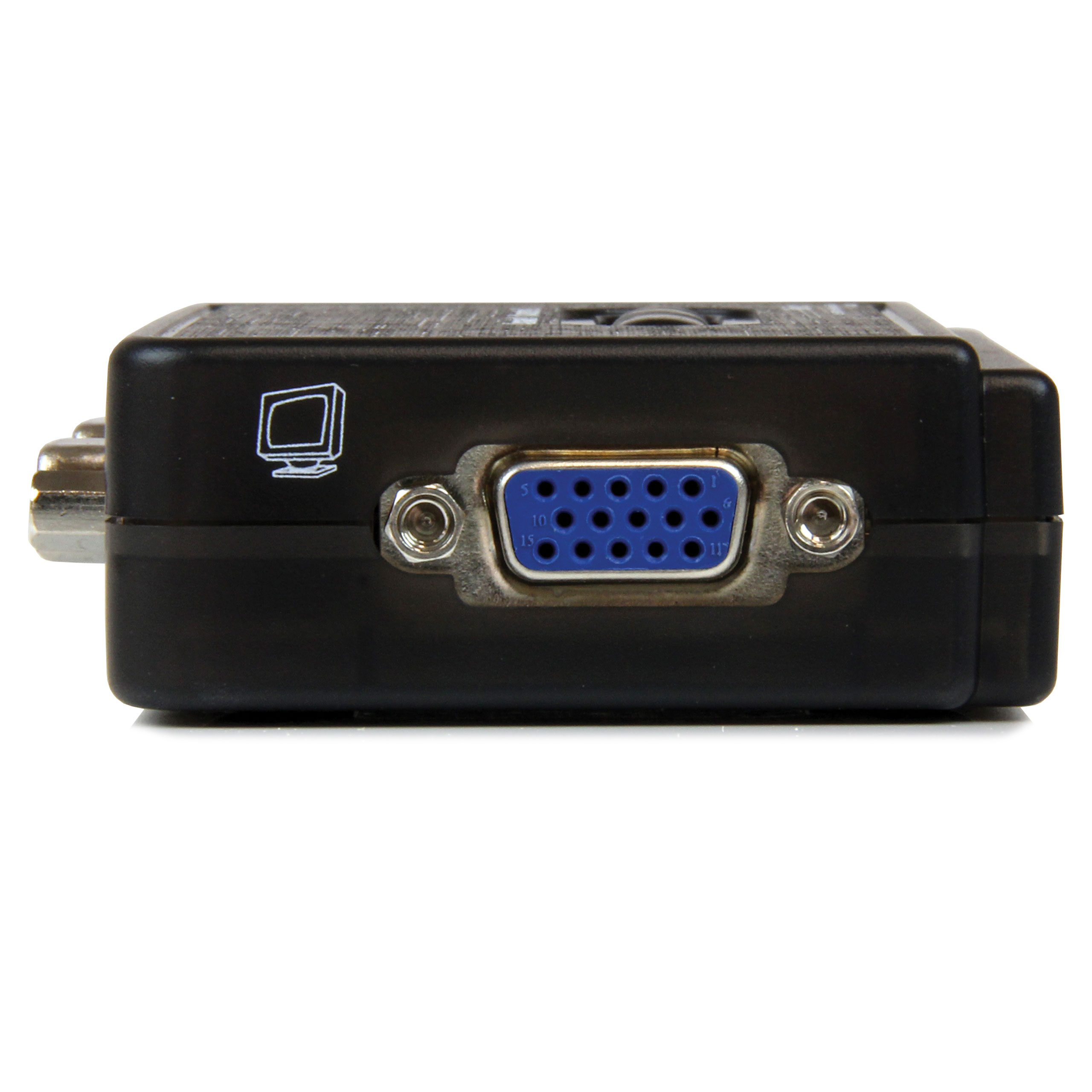 StarTech.com 2 Port USB VGA KVM - Single VGA - Hot-key & Audio Support - 2048x1536 @60Hz KVM - KVM Video (SV211KUSB) KVM / audio-switch Desktop