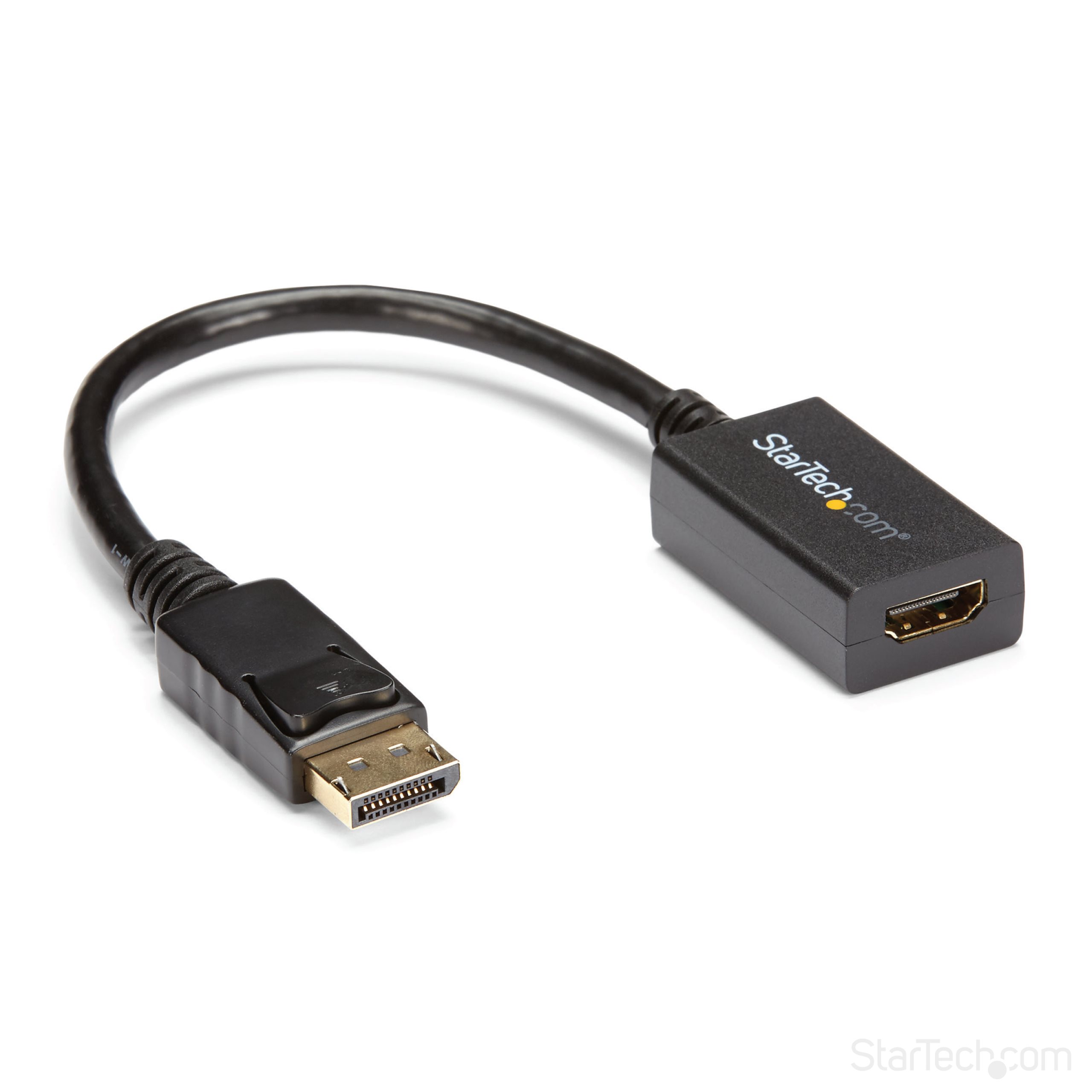 StarTech.com DisplayPort to HDMI Adapter - 1920x1200 - HDMI Video Converter - Latching DP Connector - Monitor to HDMI Adapter (DP2HDMI2) Videoadapter 26.5cm