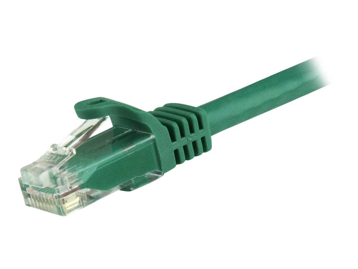 StarTech.com 50cm CAT6 Cable - Green Snagless CAT 6 Wire - 100W RJ45 UTP 650MHz Category 6 Network Patch Cord UL/TIA (N6PATC50CMGN) CAT 6 Ikke afskærmet parsnoet (UTP) 50cm Patchkabel Grøn