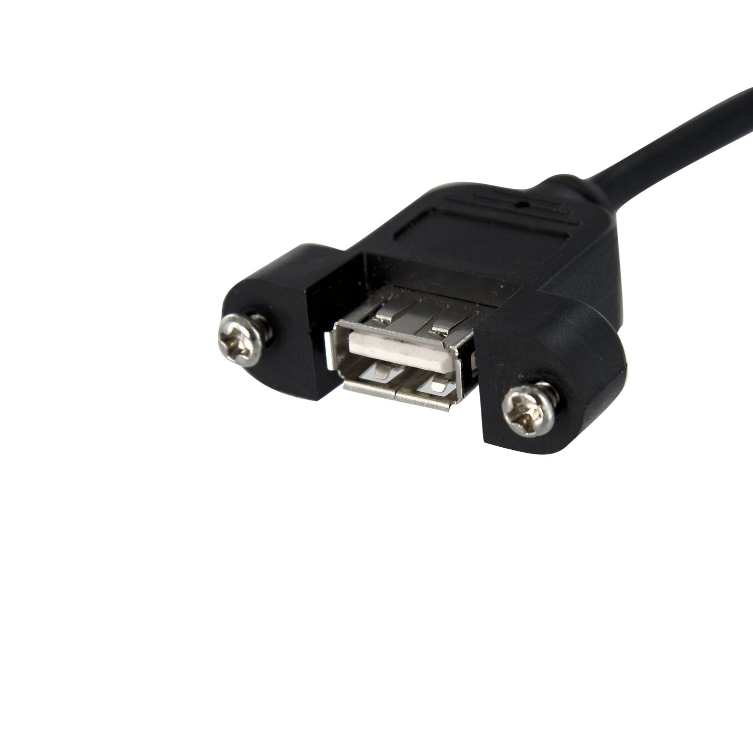 StarTech.com 3 ft Panel Mount USB A to Motherboard Header Cable F/F USB intern til ekstern kabel 90cm Sort