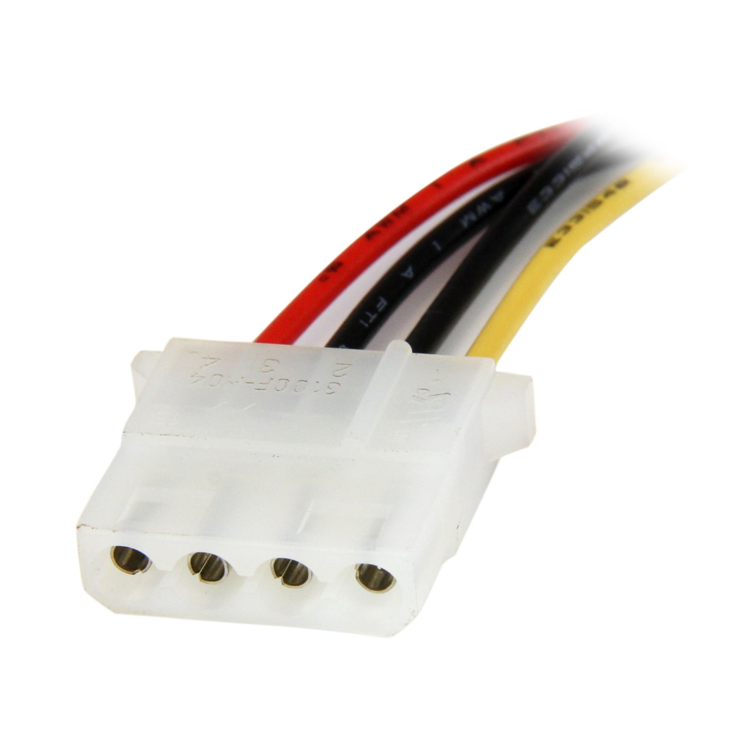 StarTech.com 12in SATA to LP4 Power Cable Adapter F/M - SATA to LP4 Power Adapter - SATA Female to LP4 Male Power Cable - 12 inch (LP4SATAFM12) Strømforsyningsadapter 30.48cm