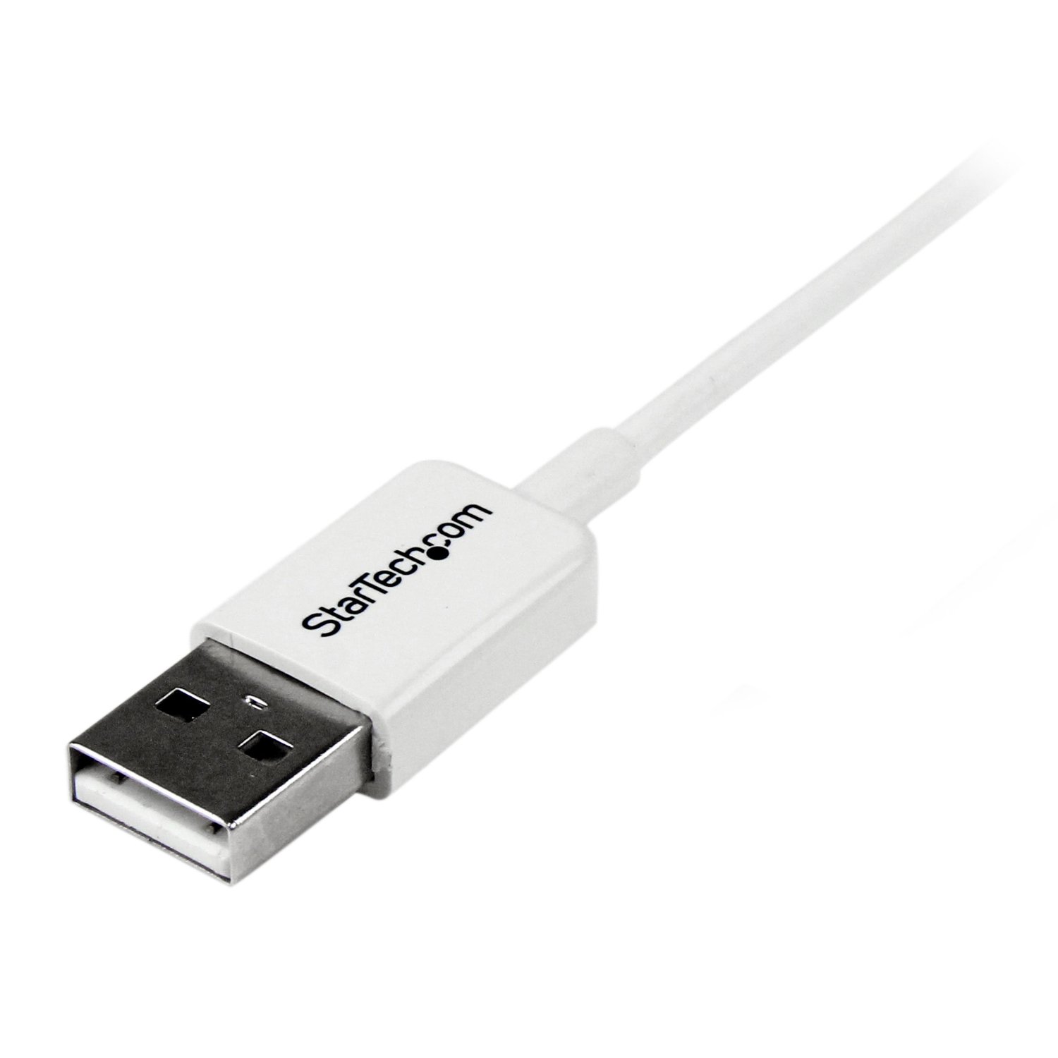 StarTech.com 3.3 ft. (1 m) USB to Micro USB Cable - USB 2.0 A to Micro B - White - Micro USB Cable (USBPAUB1MW) USB-kabel 1m Hvid