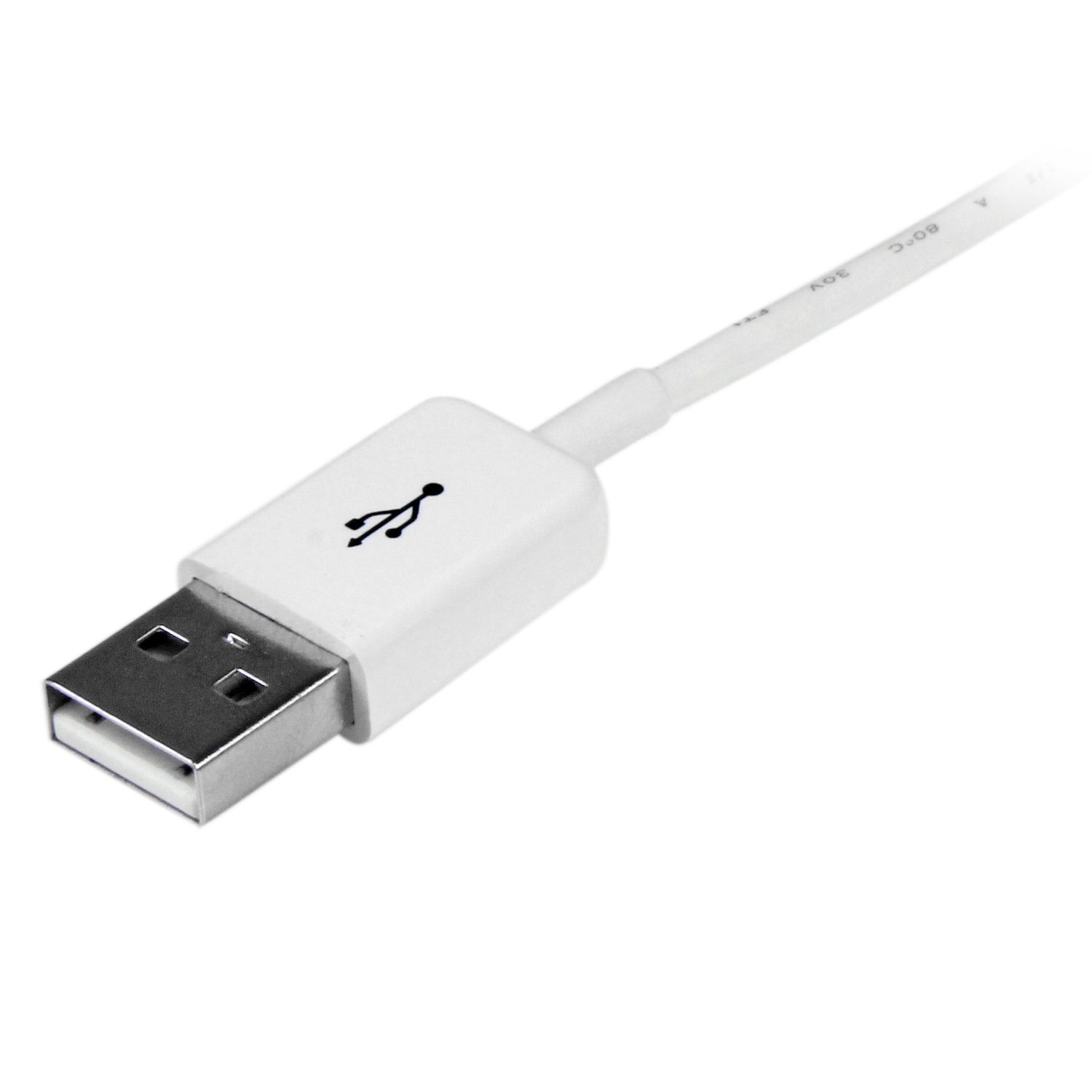 StarTech.com 2m White Micro USB Cable Cord - A to Micro B - Micro USB Charging Data Cable - USB 2.0 - 1x USB A Male, 1x USB Micro B Male (USBPAUB2MW) USB-kabel 2m Hvid
