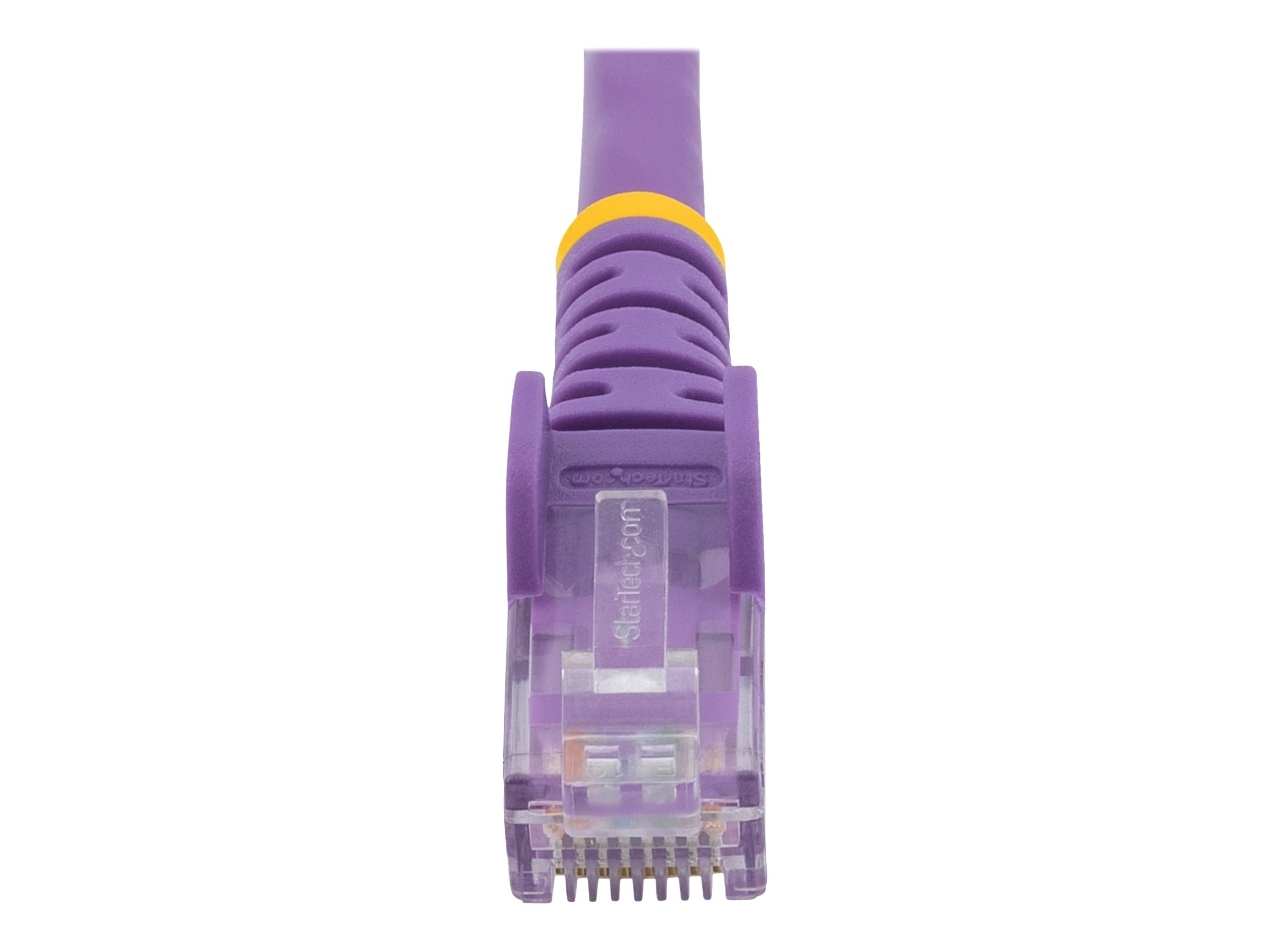 StarTech.com 2m CAT6 Cable - Purple Snagless CAT 6 Wire - 100W RJ45 UTP 650MHz Category 6 Network Patch Cord UL/TIA (N6PATC2MPL) CAT 6 Ikke afskærmet parsnoet (UTP) 2m Patchkabel Lilla