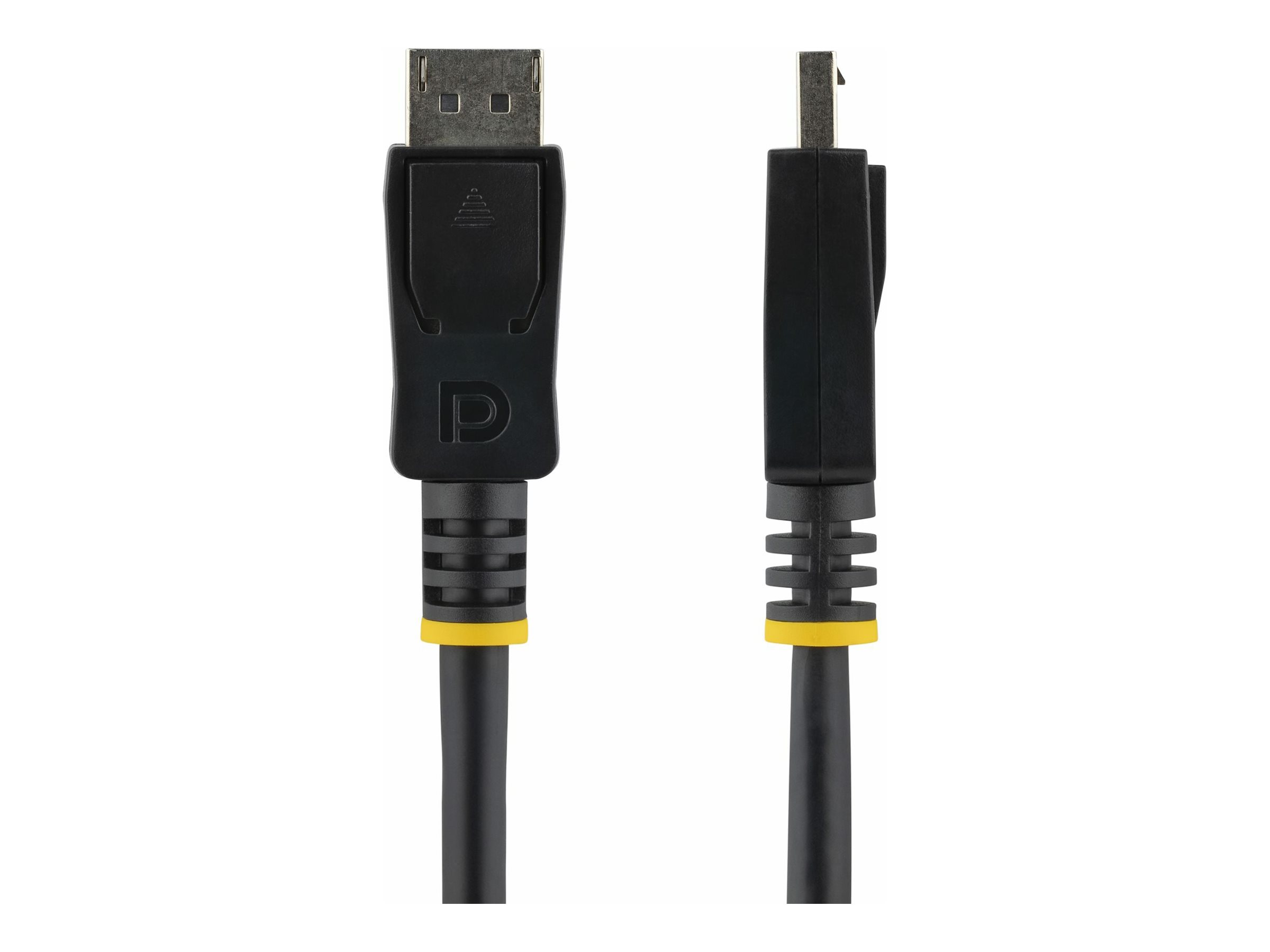 StarTech.com 2m Certified DisplayPort 1.2 Cable M/M with Latches DP 4k DisplayPort kabel 2m Sort