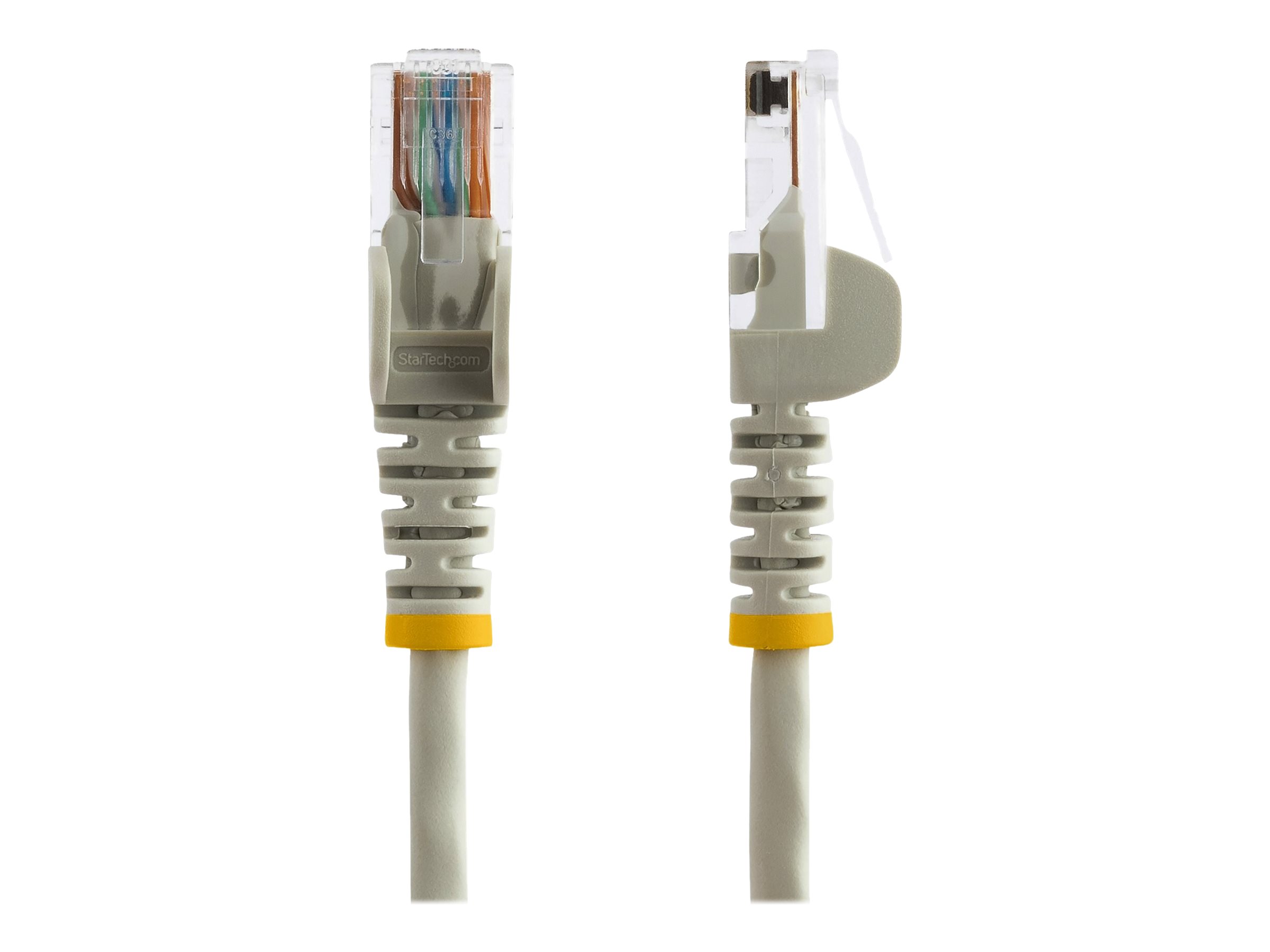 StarTech.com 5m Grey Cat5e / Cat 5 Snagless Patch Cable 5 m CAT 5e Ikke afskærmet parsnoet (UTP) 5m Patchkabel Grey