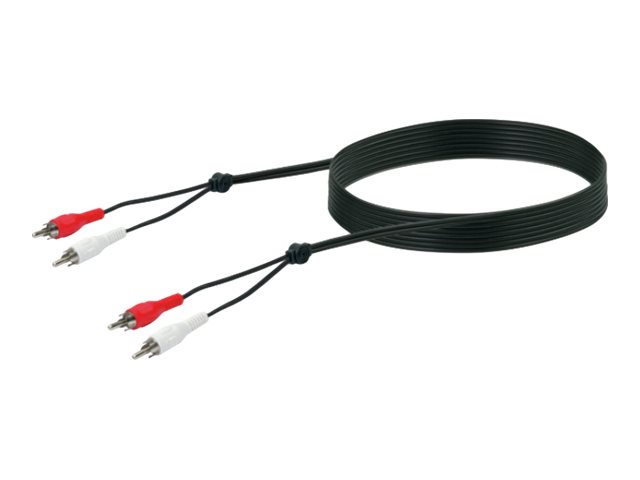 Schwaiger Audiokabel 10m Sort