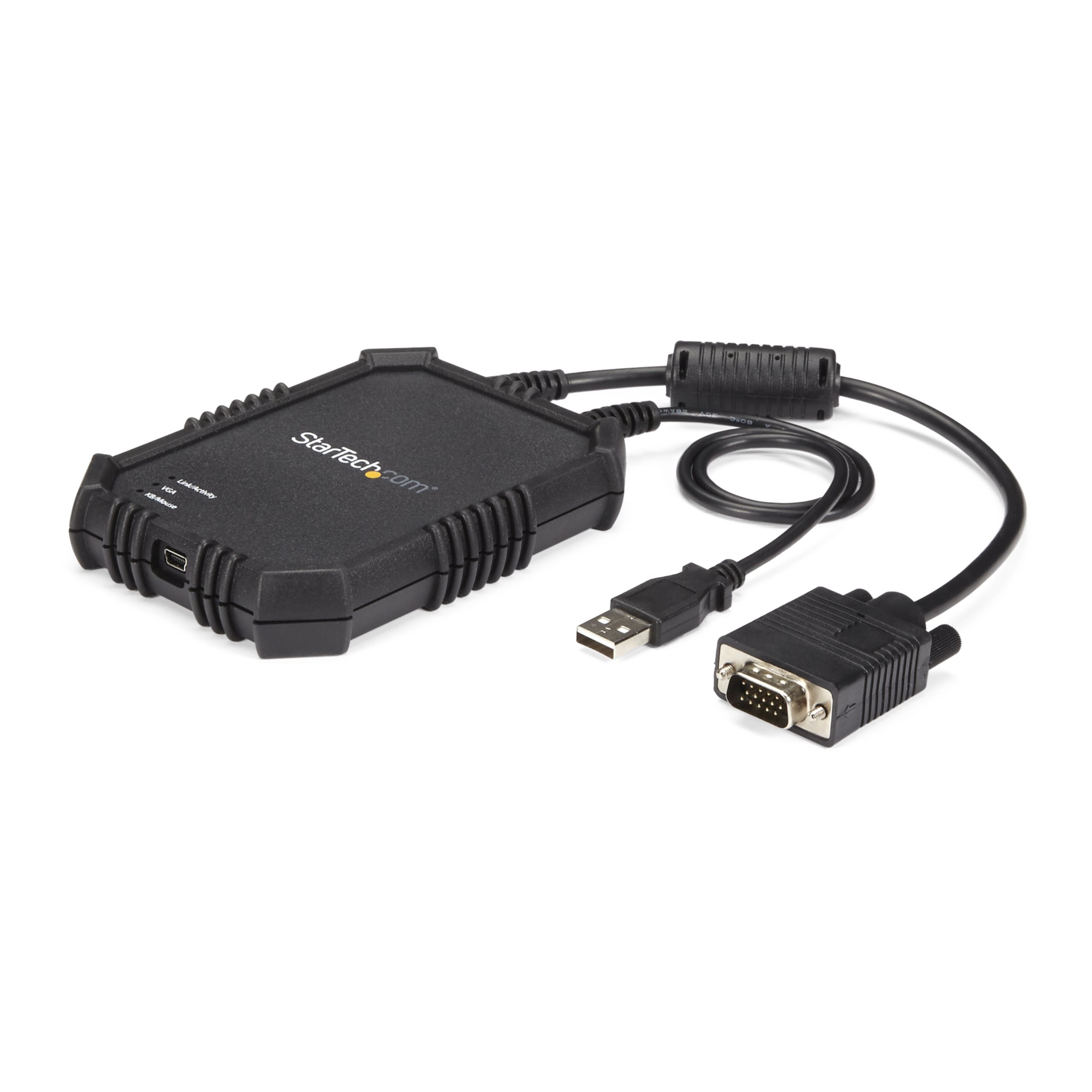StarTech.com USB Crash Cart Adapter File Transfer and Video Capture - Laptop to Server KVM Console - Portable & Rugged (NOTECONS02X) KVM switch Desktop
