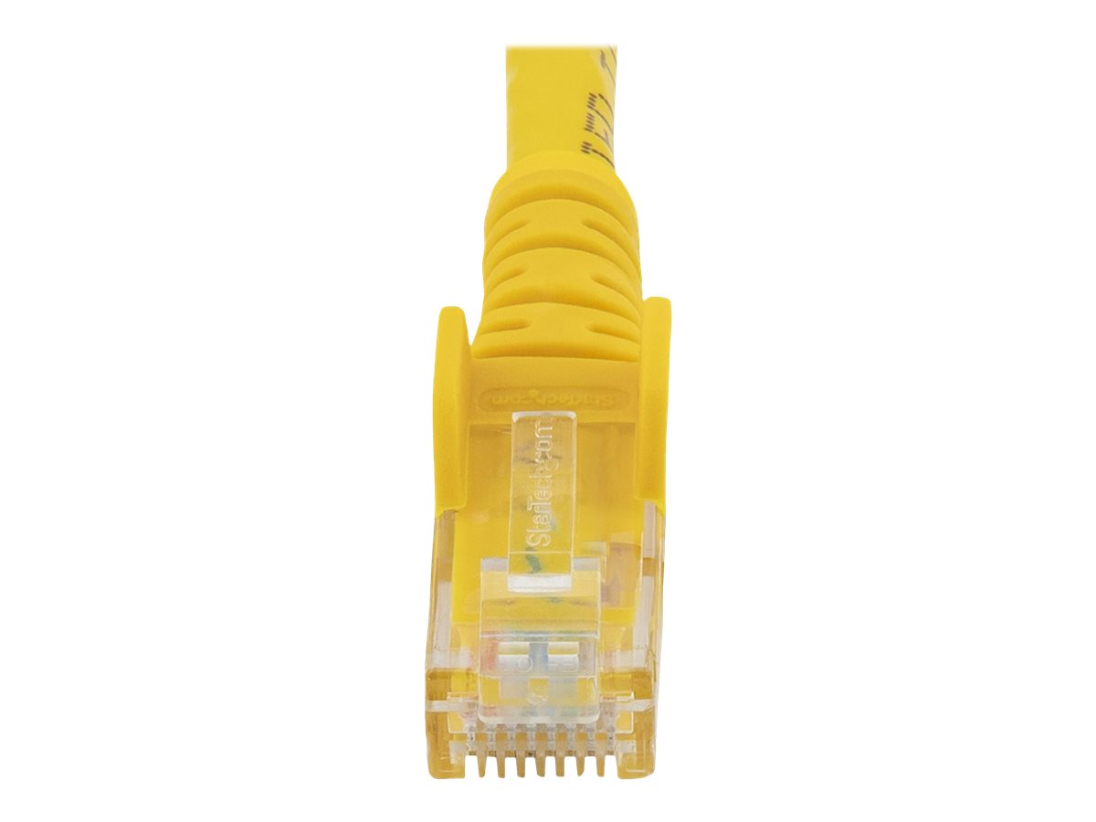 StarTech.com 7m CAT6 Cable - Yellow Snagless CAT 6 Wire - 100W RJ45 UTP 650MHz Category 6 Network Patch Cord UL/TIA (N6PATC7MYL) CAT 6 Ikke afskærmet parsnoet (UTP) 7m Patchkabel Gul
