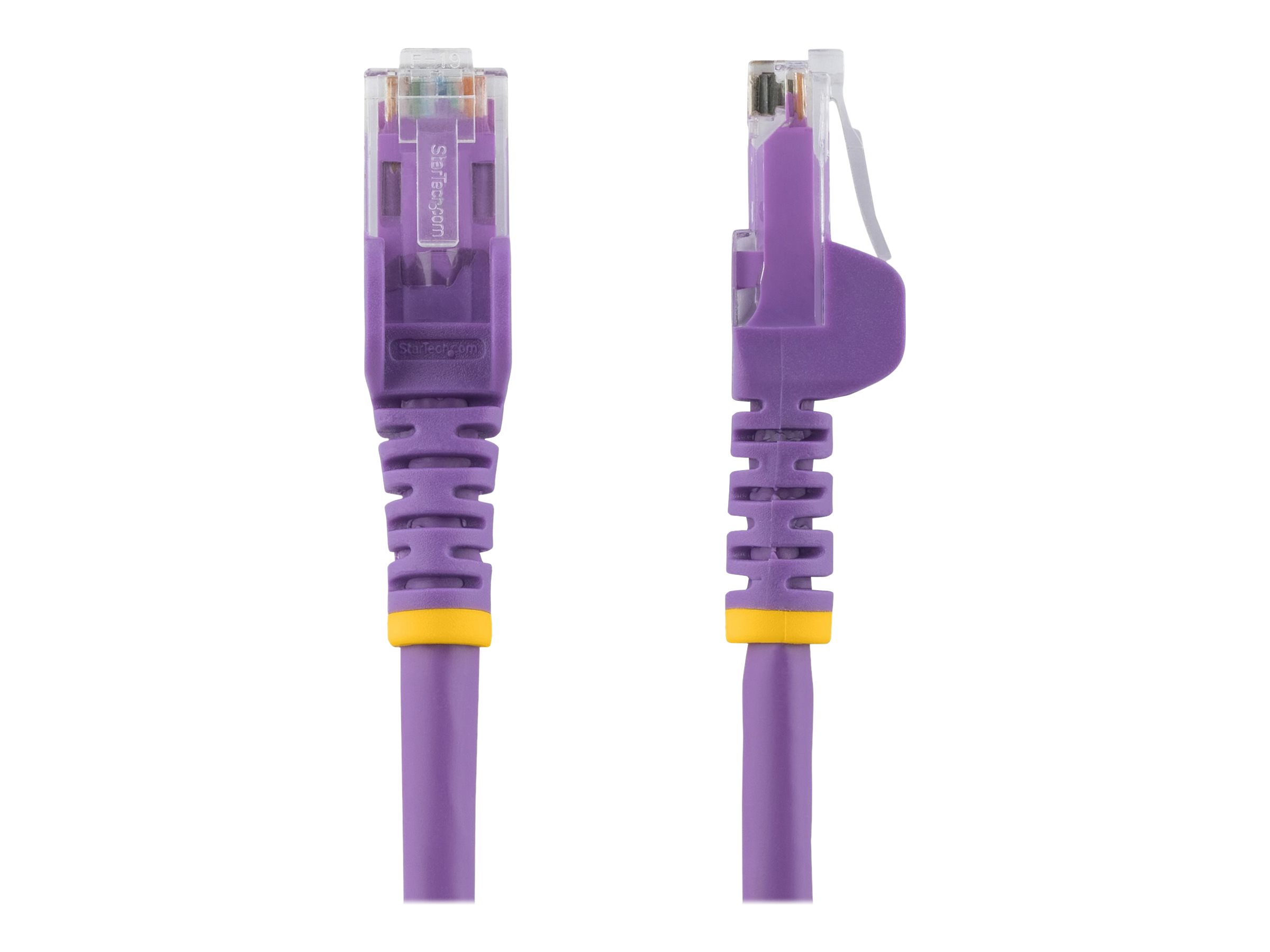 StarTech.com 7m CAT6 Cable - Purple Snagless CAT 6 Wire - 100W RJ45 UTP 650MHz Category 6 Network Patch Cord UL/TIA (N6PATC7MPL) CAT 6 Ikke afskærmet parsnoet (UTP) 7m Patchkabel Lilla