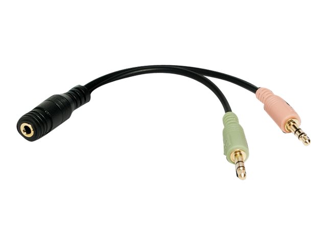 LogiLink Lyd adapter 15cm Sort