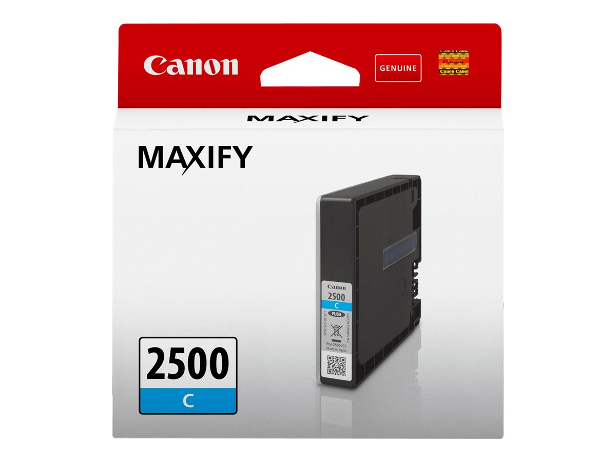 Canon PGI 2500 C Cyan 700 sider Blækbeholder 9301B001