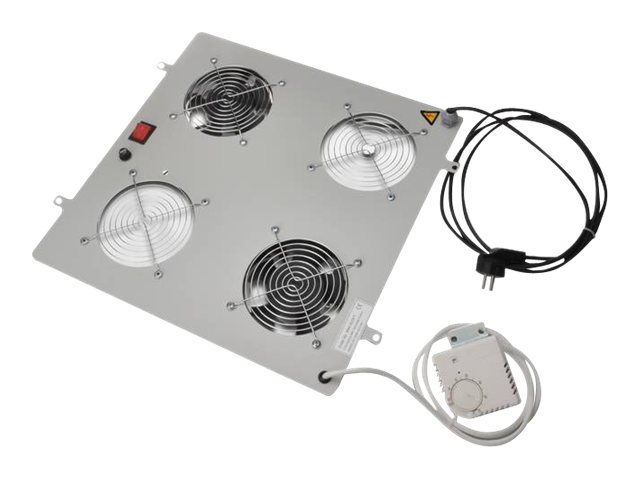 Digitus DN-19 FAN-2 Bakke til blæser i rack 1-pack Sort