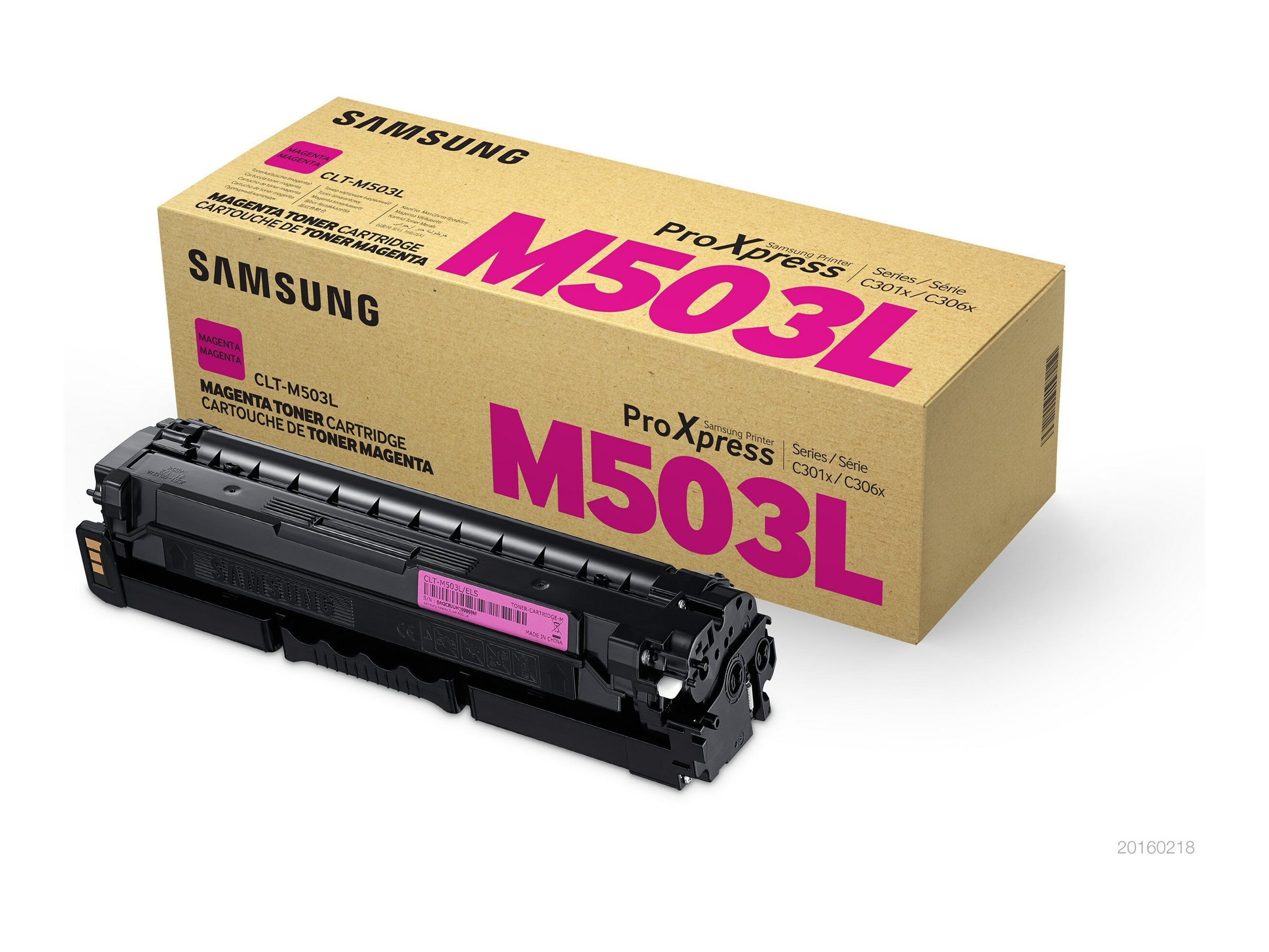 Samsung CLT-M503L Magenta 5000 sider Toner SU281A