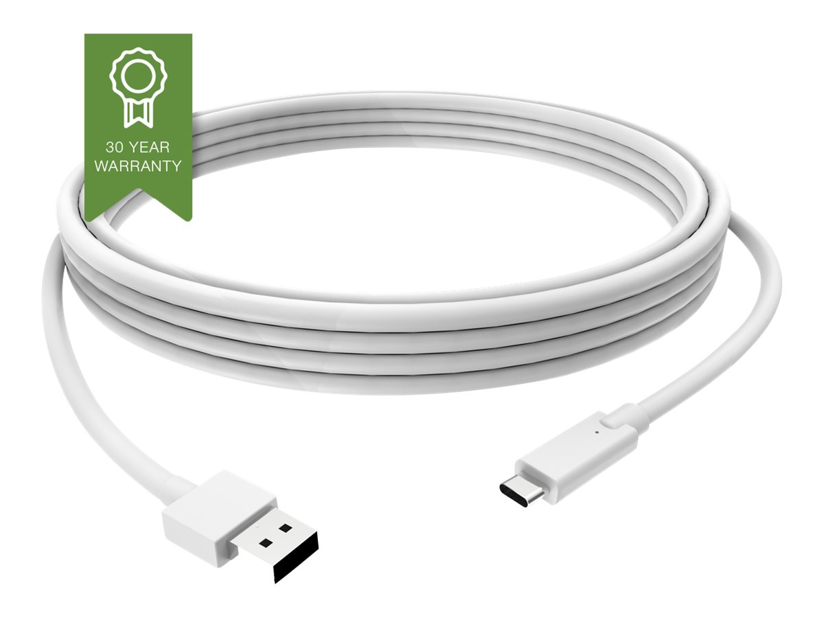 Vision USB 3.0 USB-kabel 1m Hvid