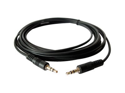 Kramer C-A35M/A35M | 3,5mm tele - 3,5mm tele Pach cable | 1,8m | Sort