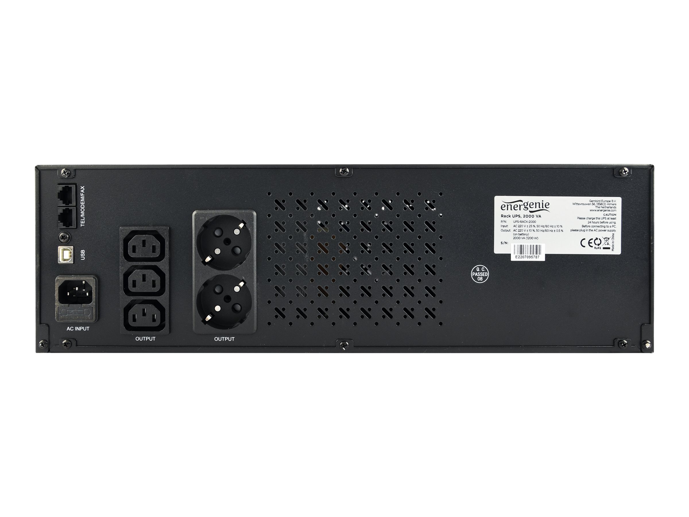 Gembird UPS-RACK-1500 UPS