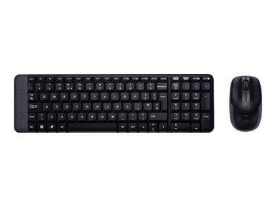 Logitech Wireless Combo MK220 Sæt med mus og tastatur Trådløs Ungarsk